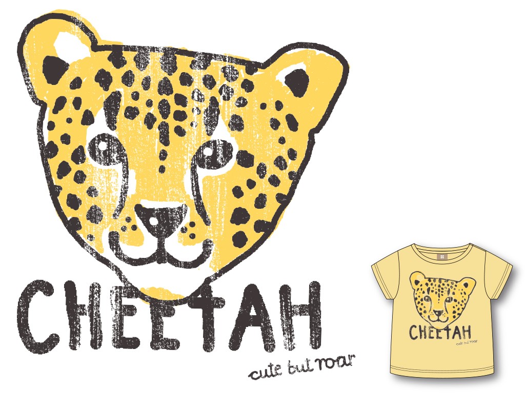 piaf GmbH Textil und Grafik: Prints -  Cheetah 