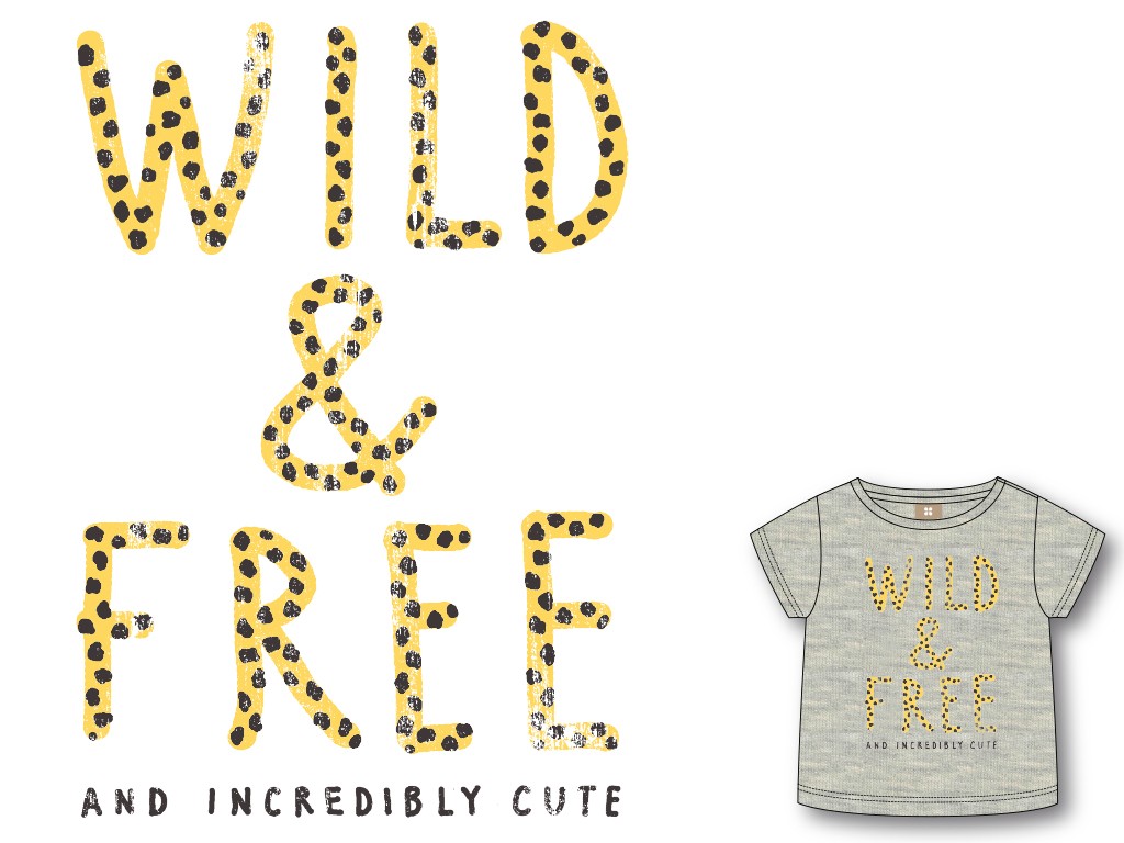 piaf GmbH Textil und Grafik: Prints -  Wild  & Free 