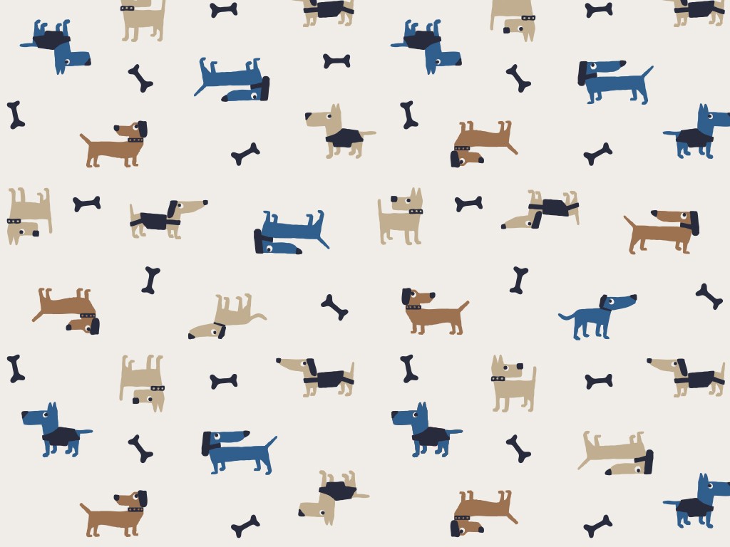 piaf GmbH Textil und Grafik: Textildesign - Babies: Dogs: Bild1