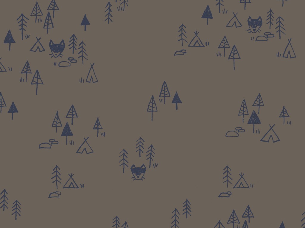 piaf GmbH Textil und Grafik: Textildesign -  Wald AOP 