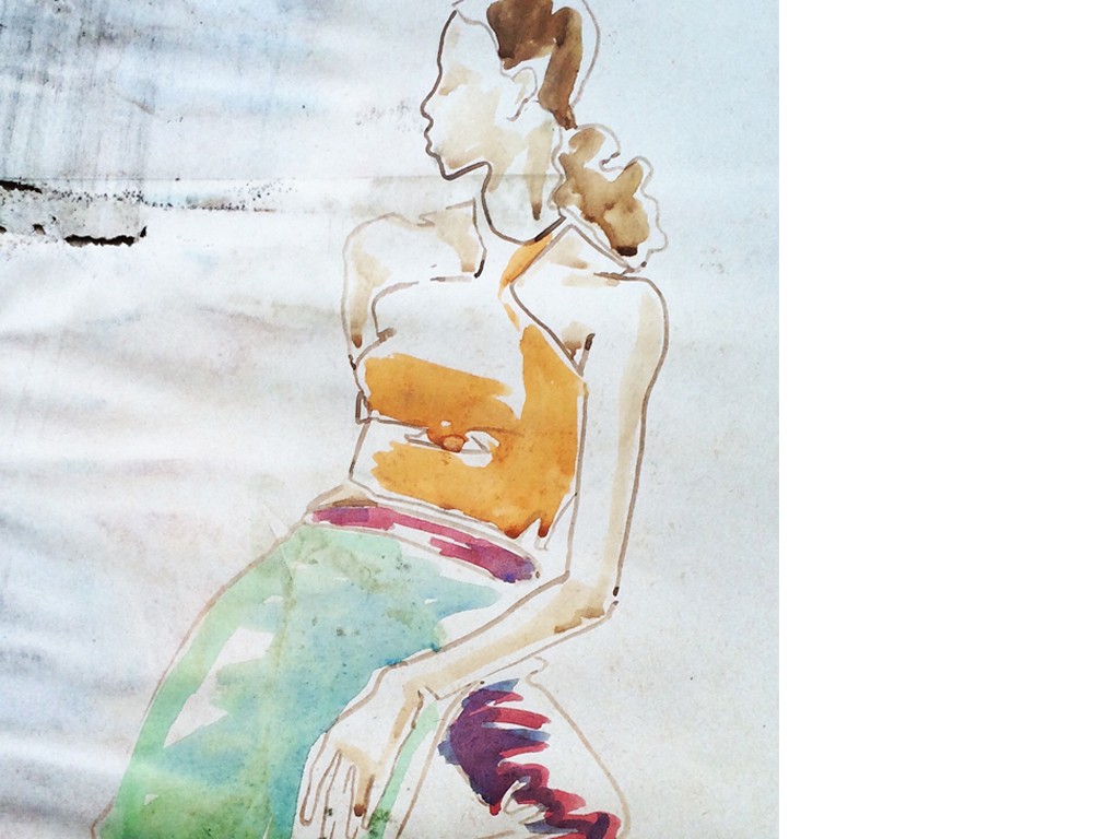 piaf GmbH Textil und Grafik: Illustration -  freie Arbeit mit Modell 