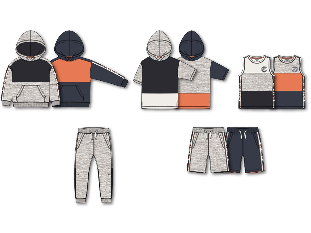 piaf GmbH Textil und Grafik: Modedesign -  Kinder Sportkollektion,  für Manor AG